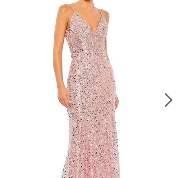 Mac Duggal Dresses & Skirts - Mac Duggal 68175 - Embellished Plunging V-Neckline Evening Dress